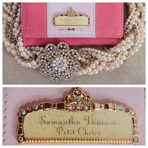 Samantha Thavasa Pink and Gold Wallet - Picture 2 of 9